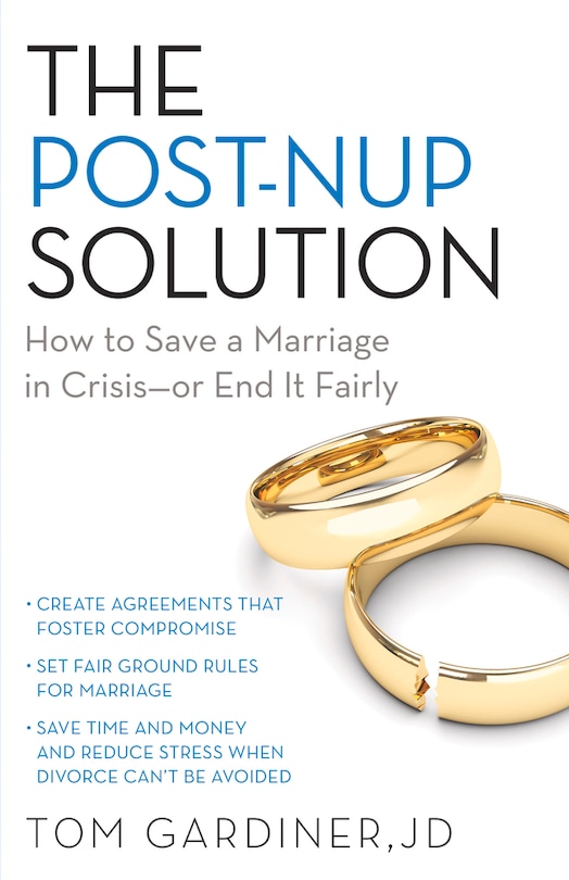 Front cover_The Post-Nup Solution