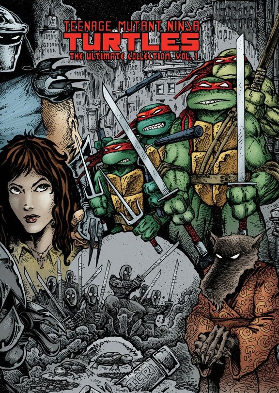 Front cover_Teenage Mutant Ninja Turtles: The Ultimate Collection Volume 1
