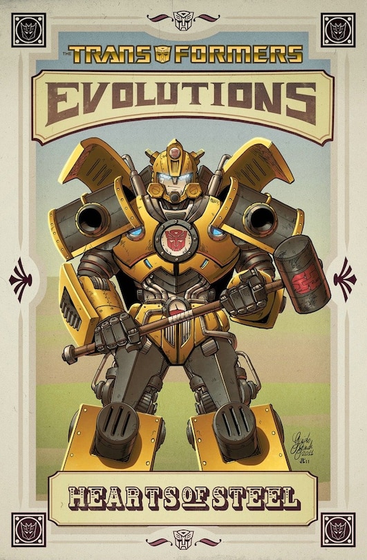 Front cover_Transformers: Evolutions - Hearts Of Steel