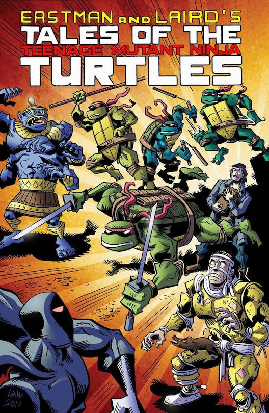 Front cover_Tales Of The Teenage Mutant Ninja Turtles Volume 1