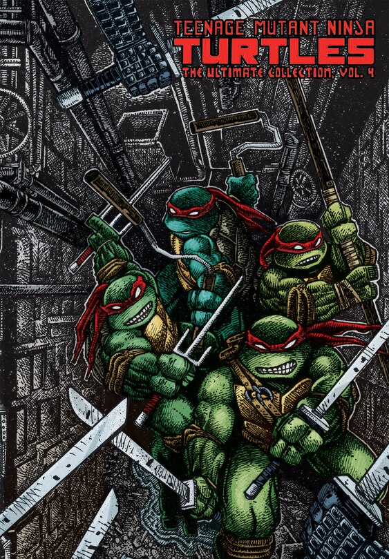 Couverture_Teenage Mutant Ninja Turtles: The Ultimate Collection Volume 4