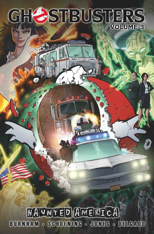 Front cover_Ghostbusters Volume 3: Haunted America