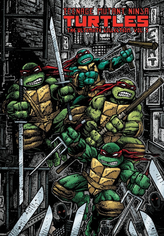 Front cover_Teenage Mutant Ninja Turtles: The Ultimate Collection Volume 5
