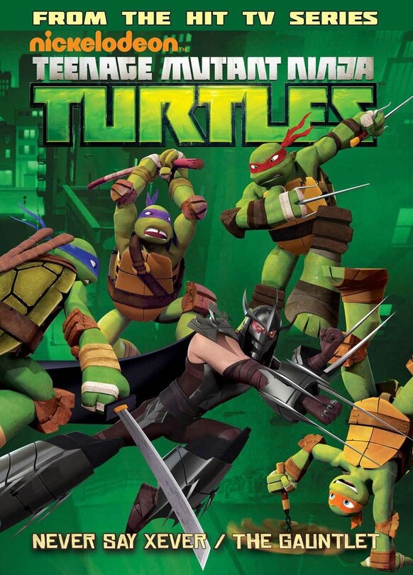Front cover_Teenage Mutant Ninja Turtles Animated Volume 2: Never Say Xever / The Gauntlet