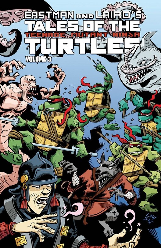 Front cover_Tales Of The Teenage Mutant Ninja Turtles Volume 3