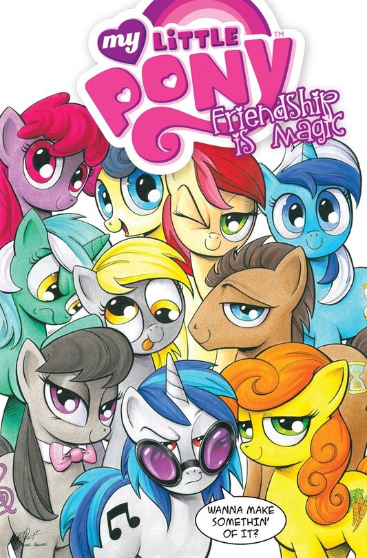 Front cover_My Little Pony: Friendship Is Magic Volume 3