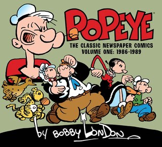 Couverture_Popeye: The Classic Newspaper Comics By Bobby London Volume 1 (1986-1989)