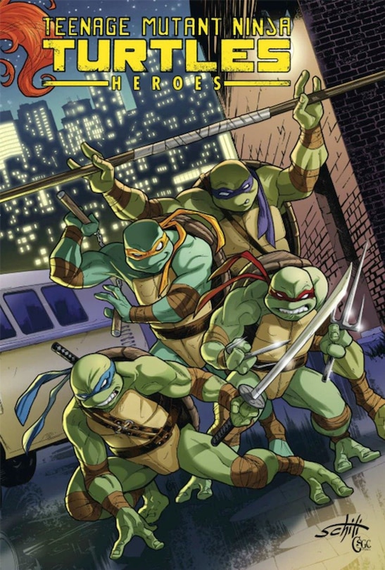 Couverture_Teenage Mutant Ninja Turtles Heroes Collection