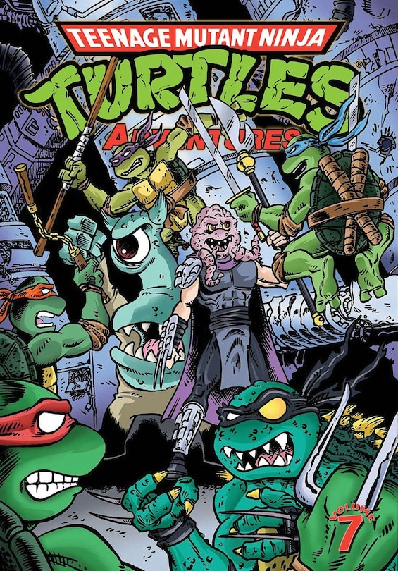 Couverture_Teenage Mutant Ninja Turtles Adventures Volume 7