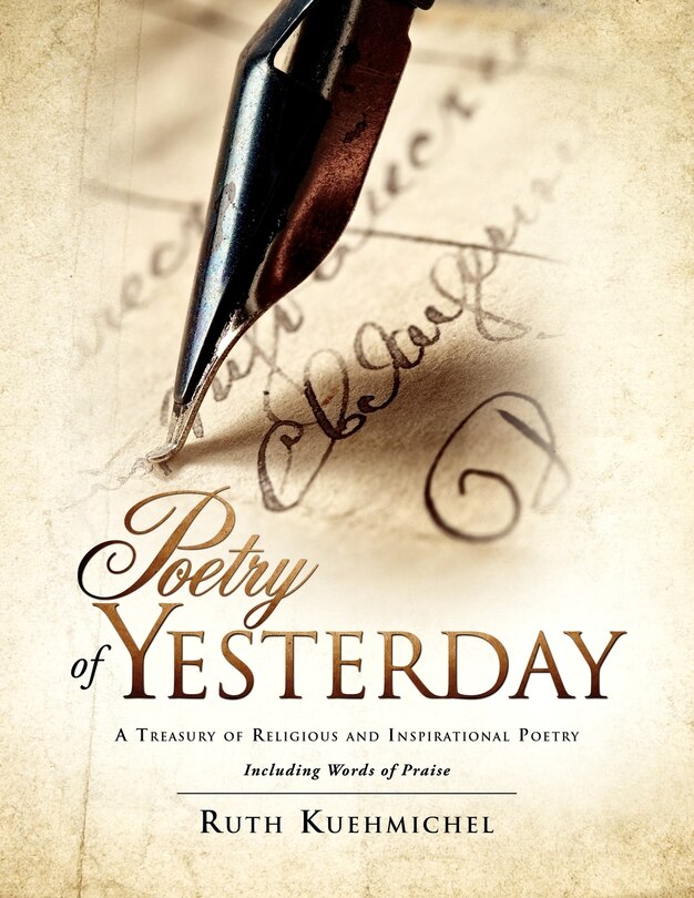 Front cover_Poetry of Yesterday A Treasury of Religious and Inspirational Poetry