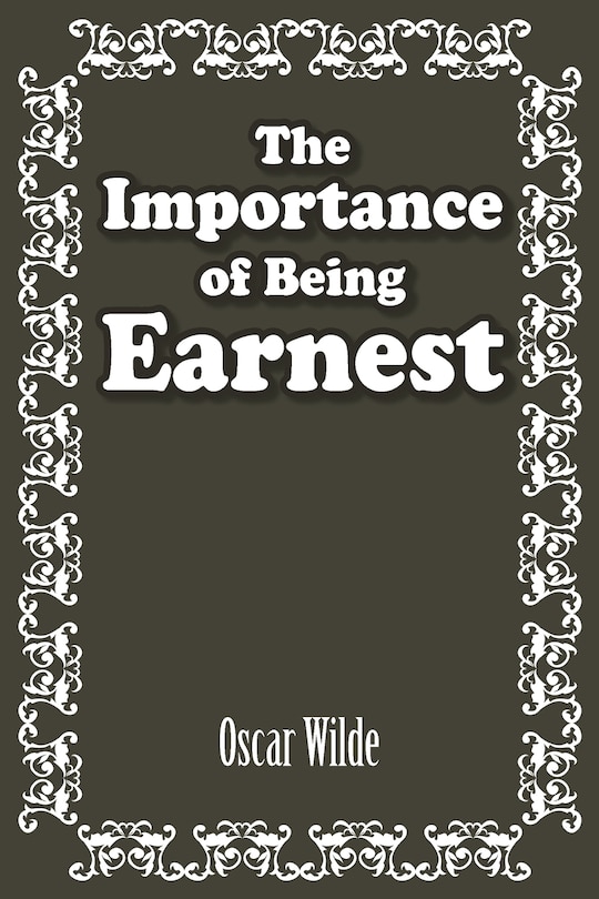 Front cover_The Importance Of Being Earnest
