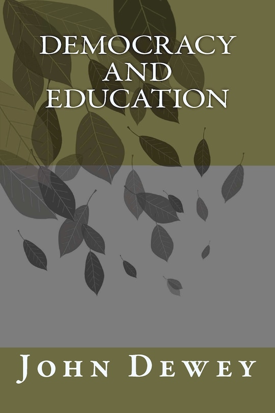 Front cover_Democracy and Education
