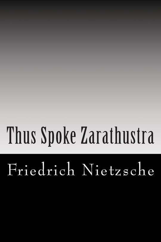 Front cover_Thus Spoke Zarathustra
