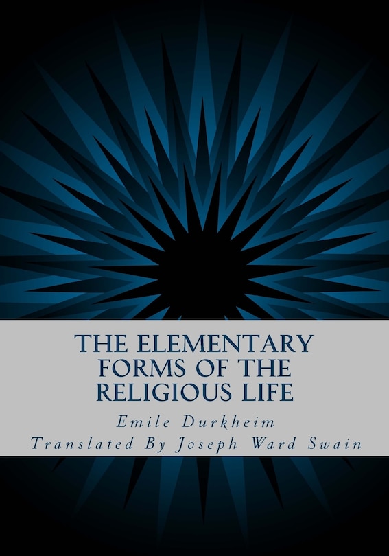 Front cover_The Elementary Forms of the Religious Life