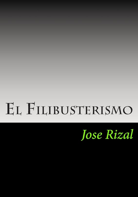 Front cover_El Filibusterismo