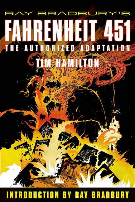 Front cover_Ray Bradbury's Fahrenheit 451