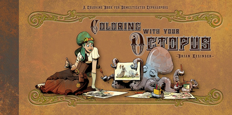 Front cover_Coloring With Your Octopus