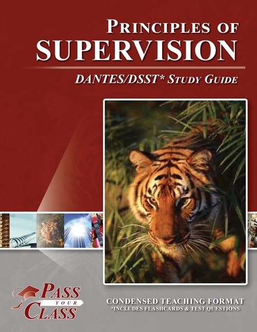 Couverture_Principles of Supervision DANTES / DSST Test Study Guide