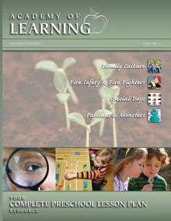 Front cover_ACADEMY OF LEARNING Your Complete Preschool Lesson Plan Resource - Volume 4