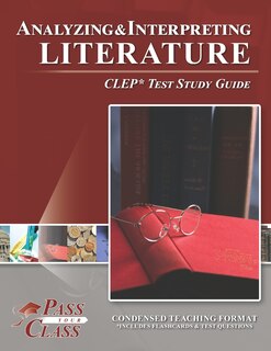 Couverture_Analyzing and Interpreting Literature CLEP Test Study Guide