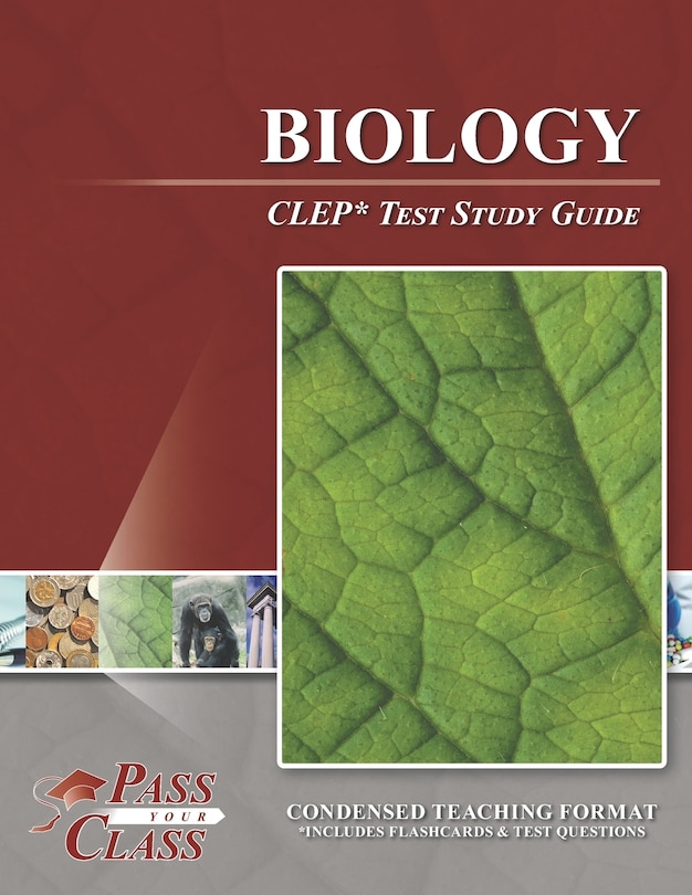 Couverture_Biology CLEP Test Study Guide
