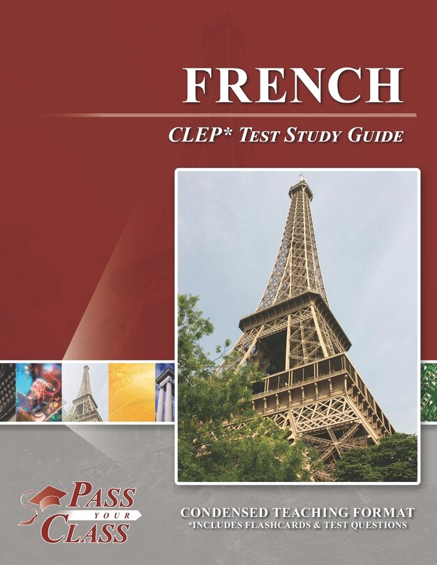 Front cover_French CLEP Test Study Guide