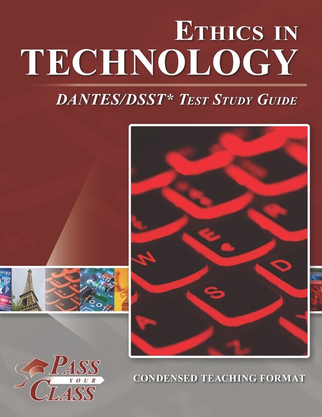 Front cover_Ethics in Technology DANTES/DSST Test Study Guide