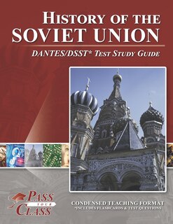 Couverture_History of the Soviet Union DANTES/DSST Test Study Guide
