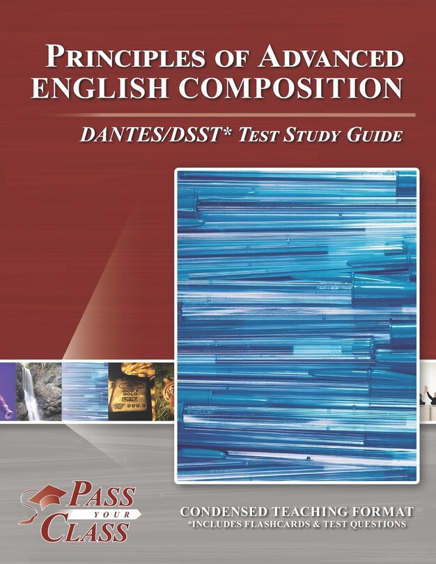 Couverture_Principles of Advanced English Composition DANTES/DSST Test Study Guide