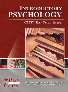 Front cover_Introductory Psychology CLEP Test Study Guide
