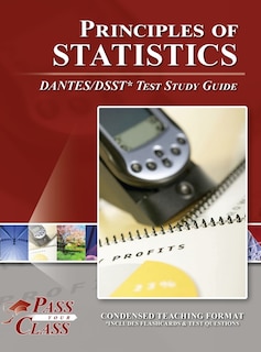 Couverture_Principles of Statistics DANTES / DSST Test Study Guide