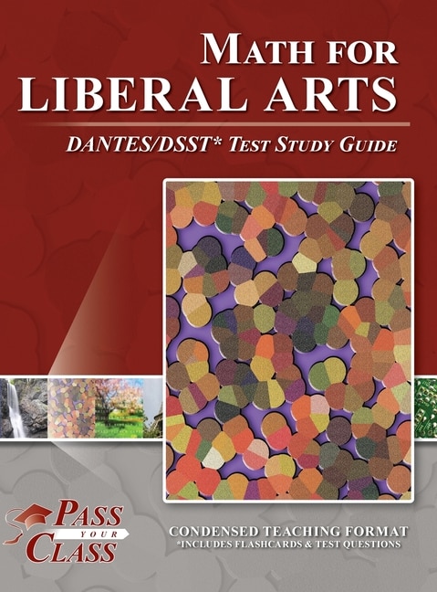 Front cover_Math for Liberal Arts DANTES / DSST Test Study Guide