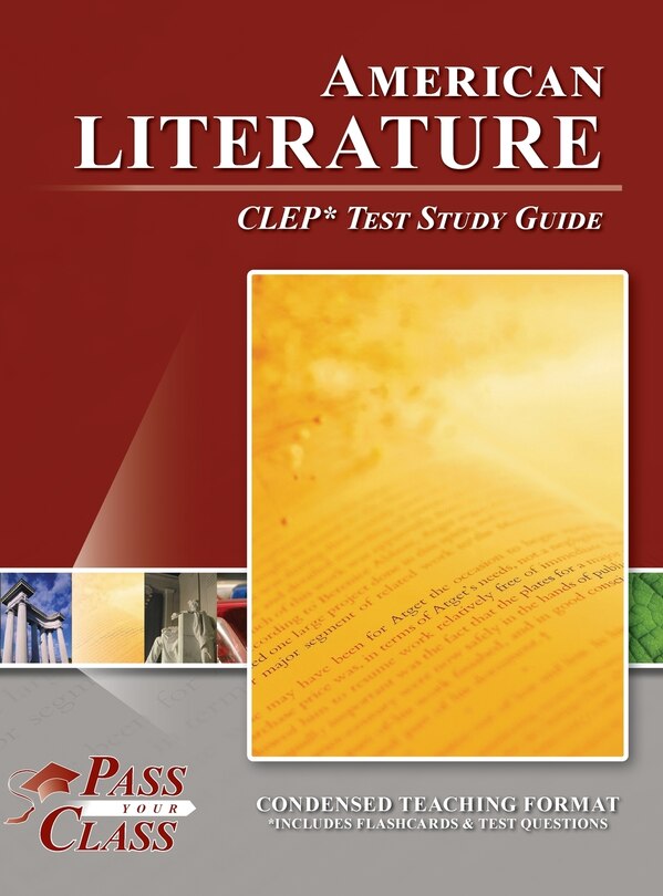 Front cover_American Literature CLEP Test Study Guide