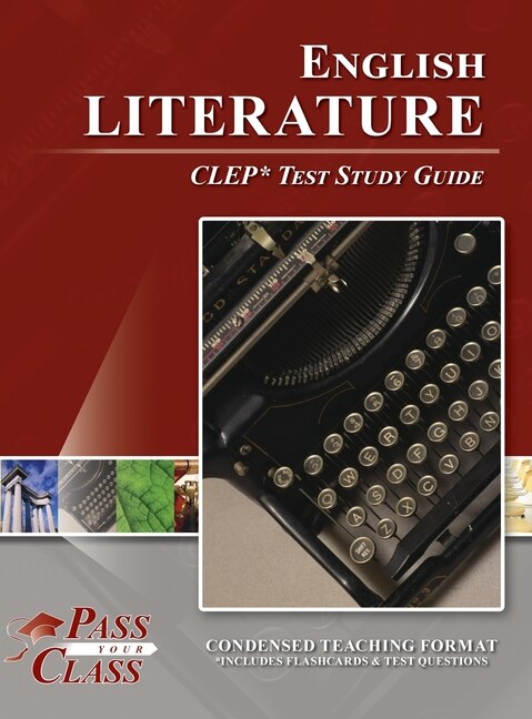 Front cover_English Literature CLEP Test Study Guide