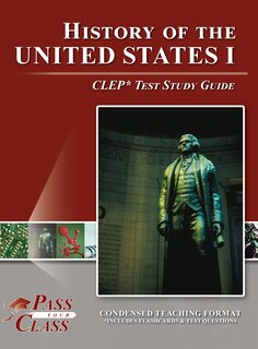 Couverture_History of the United States I CLEP Test Study Guide