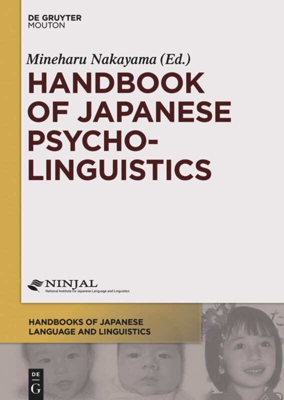 Front cover_Handbook of Japanese Psycholinguistics