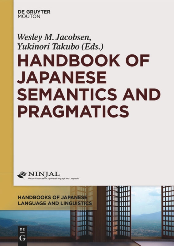 Couverture_Handbook of Japanese Semantics and Pragmatics