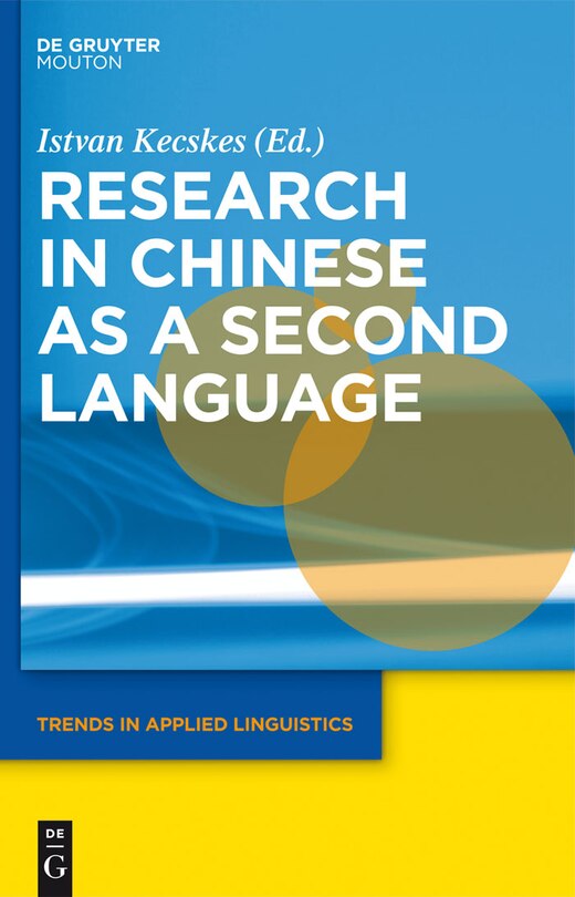Front cover_Research in Chinese as a Second Language