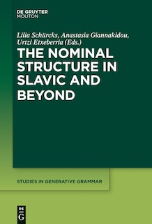 Couverture_The Nominal Structure in Slavic and Beyond