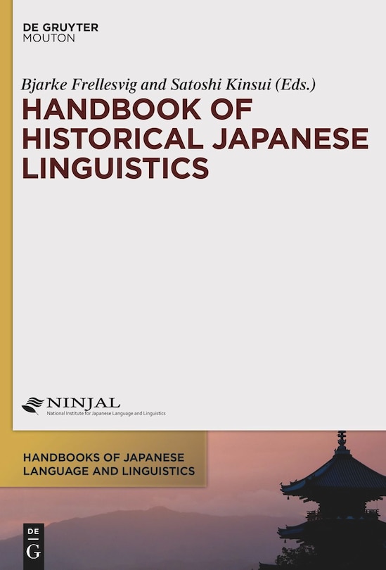 Couverture_Handbook of Historical Japanese Linguistics