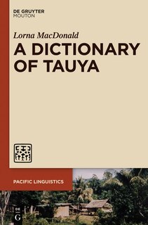 Front cover_A Dictionary of Tauya