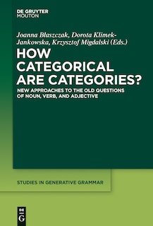 Couverture_How Categorical are Categories?