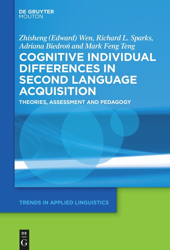 Couverture_Cognitive Individual Differences in Second Language Acquisition