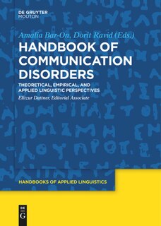 Front cover_Handbook of Communication Disorders
