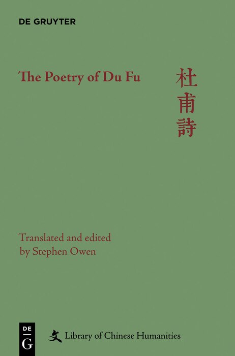 Front cover_The Poetry of Du Fu