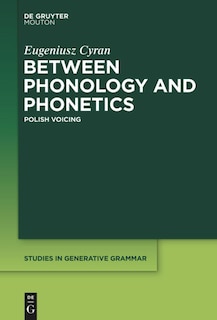 Front cover_Between Phonology and Phonetics