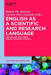 Front cover_English as a Scientific and Research Language