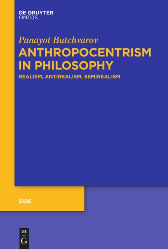 Front cover_Anthropocentrism in Philosophy