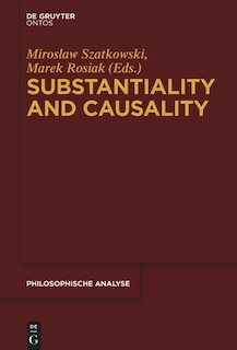 Front cover_Substantiality and Causality