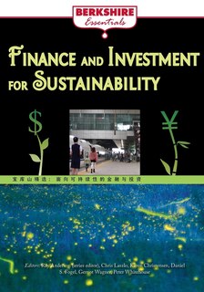 Front cover_Finance And Investment For Sustainability